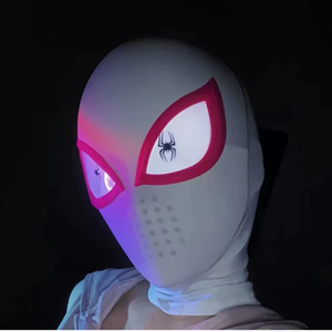 ماسک صورت گوئن عنکبوتی با چشمان چراغ دار Spider Gwen Light-Up Mask_اسباب بازی
